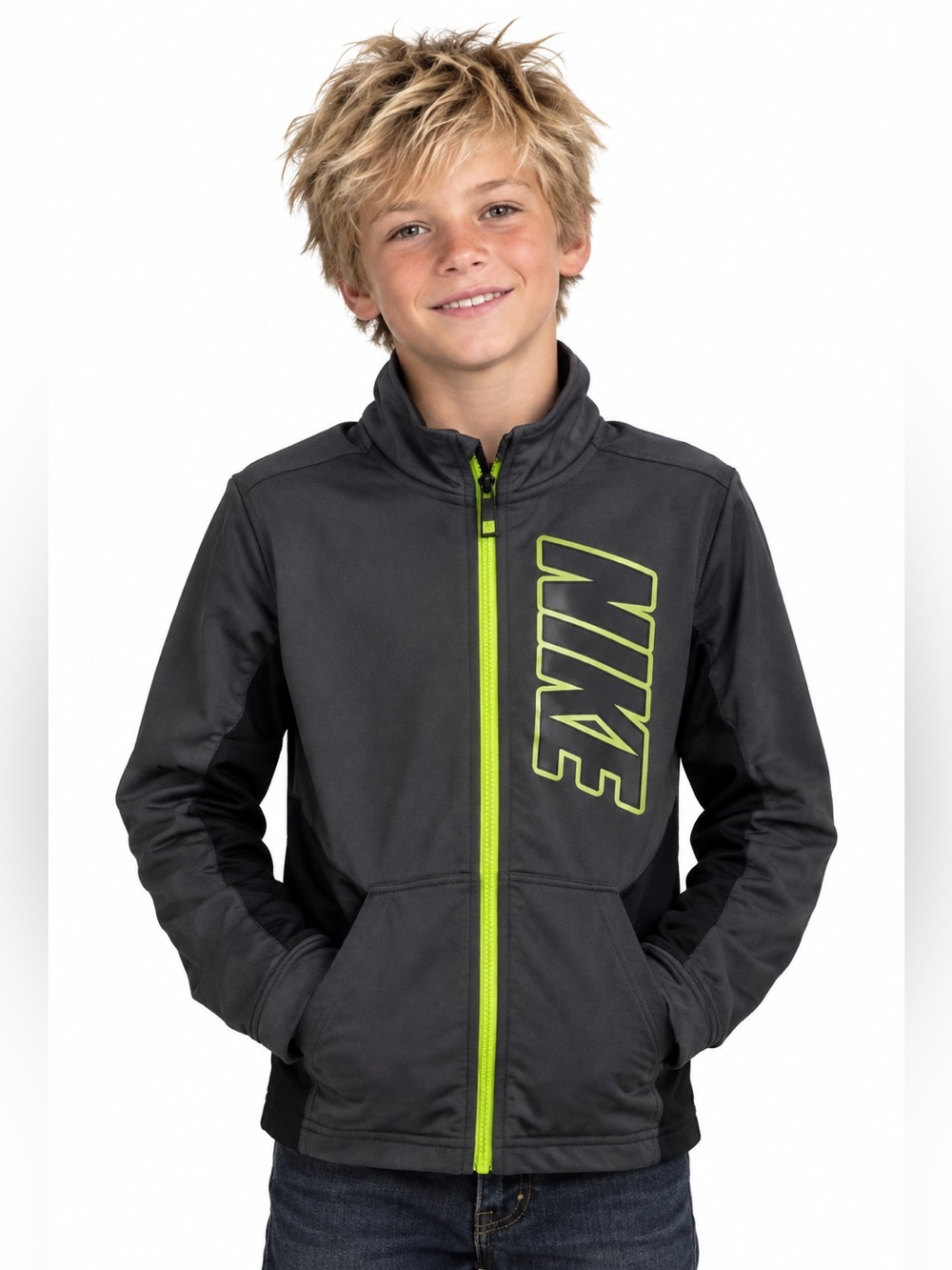 Nike Athletic sz 5/S Zip Up Jacket